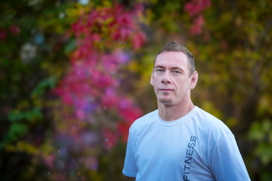 Mark Artyniuk, founder of DojoMesh and owner of Creston BJJ, in his academy